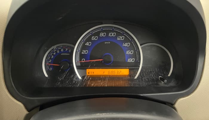 2017 Maruti Wagon R 1.0 VXI, Petrol, Manual, 68,626 km, Odometer Image
