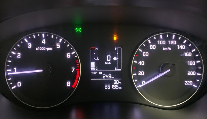 2017 Hyundai Elite i20 ASTA 1.2, Petrol, Manual, 26,195 km, Odometer Image