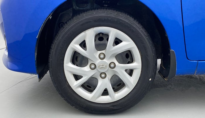 2017 Hyundai Grand i10 SPORTZ 1.2 KAPPA VTVT, Petrol, Manual, 21,520 km, Left Front Wheel
