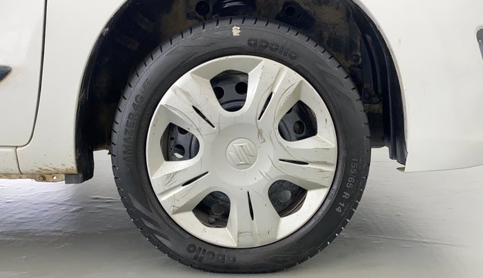2017 Maruti Wagon R 1.0 VXI, CNG, Manual, 79,736 km, Right Front Wheel