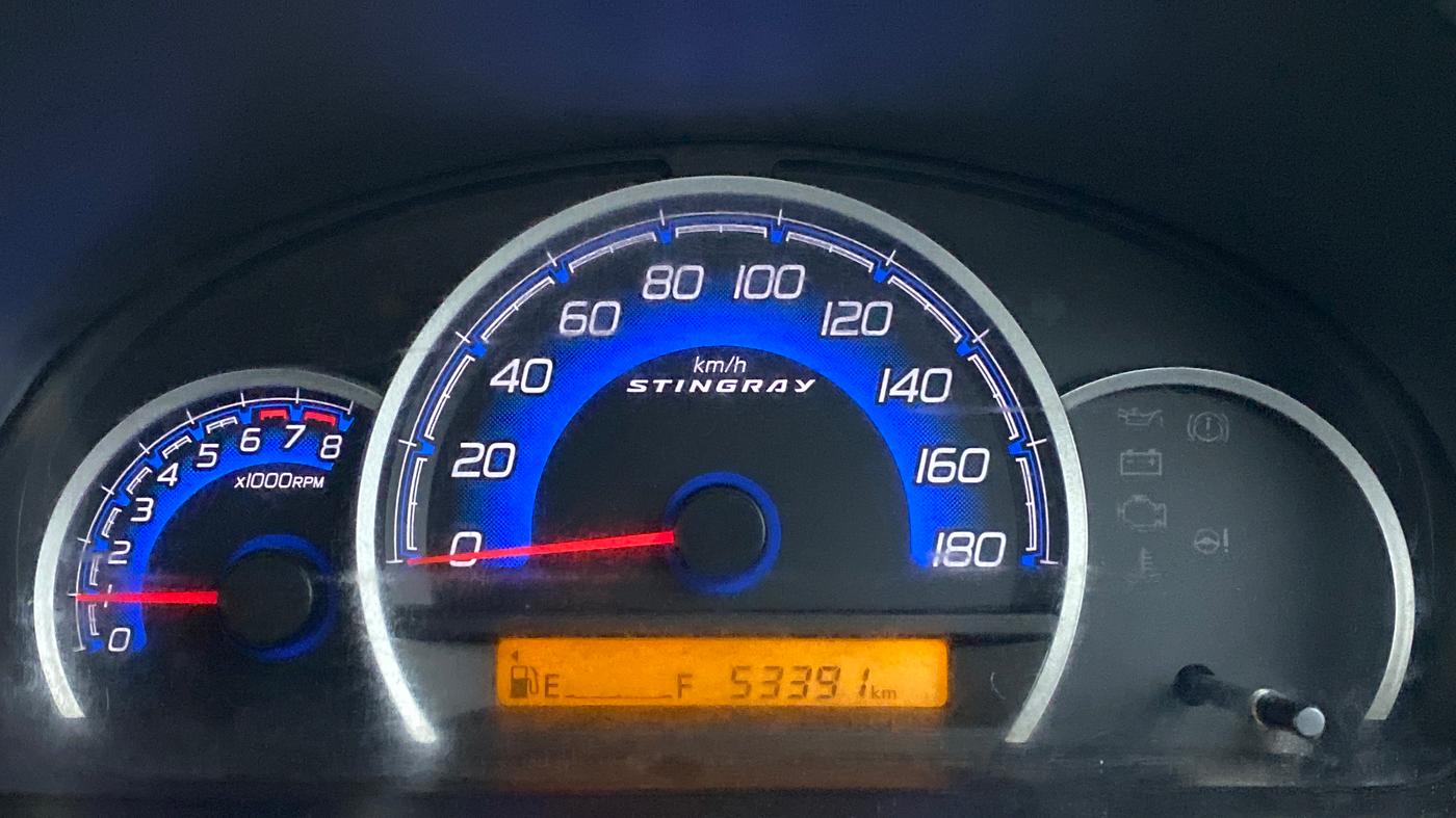 2014 Maruti Wagon R Stingray VXI, Petrol, Manual, 53,468 km, Odometer Image