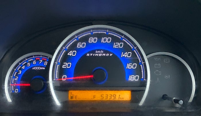 2014 Maruti Wagon R Stingray VXI, Petrol, Manual, 53,468 km, Odometer Image