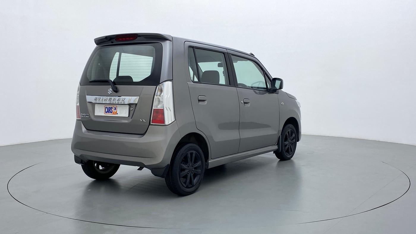 2014 Maruti Wagon R Stingray VXI, Petrol, Manual, 53,468 km, Right Back Diagonal