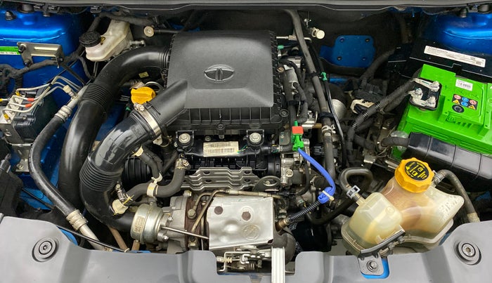 2019 Tata NEXON XZA + 1.2 PETROL A/T, Petrol, Automatic, 18,192 km, Open Bonet