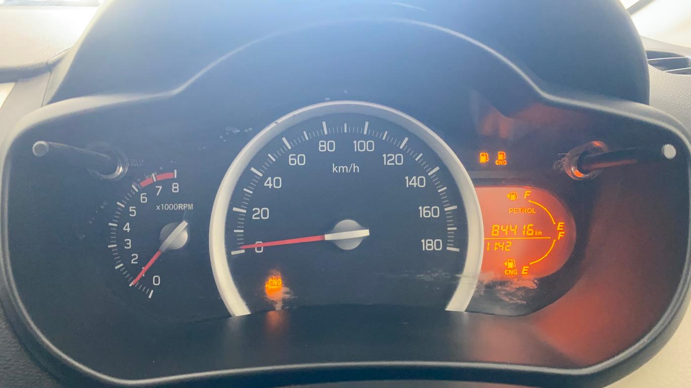 2020 Maruti Celerio VXI CNG, CNG, Manual, 83,984 km, Odometer Image