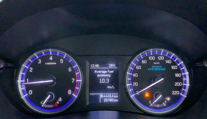 2020 Maruti S Cross ALPHA 1.5 SMART HYBRID, Petrol, Manual, 26,852 km, Odometer Image