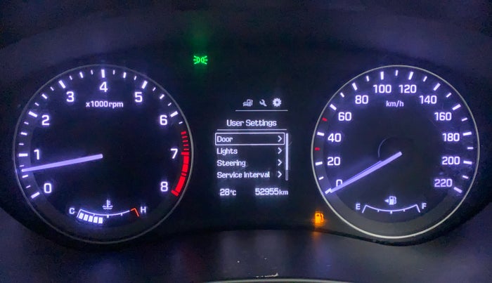 2016 Hyundai Elite i20 ASTA 1.2, Petrol, Manual, 52,955 km, Odometer Image