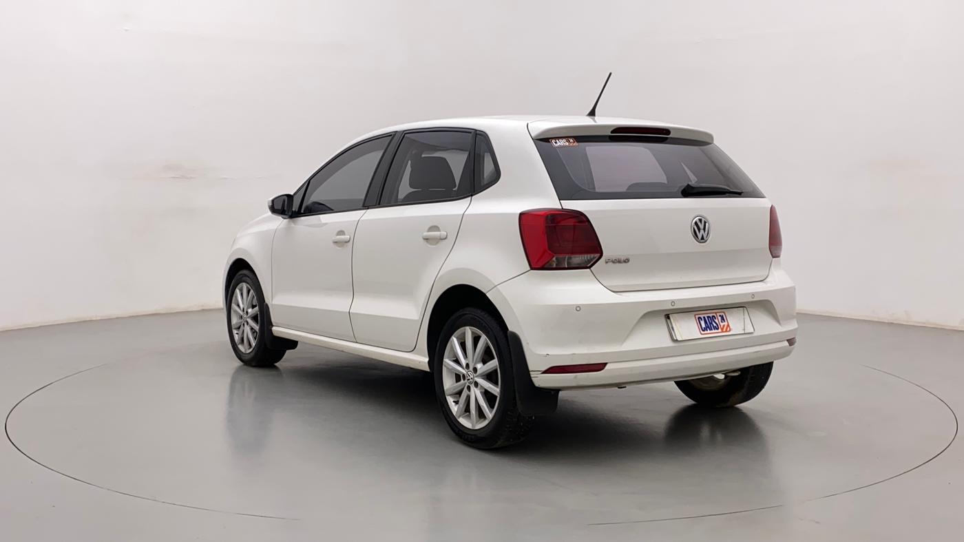 2017 Volkswagen Polo HIGHLINE1.2L, Petrol, Manual, 1,44,419 km, Left Back Diagonal