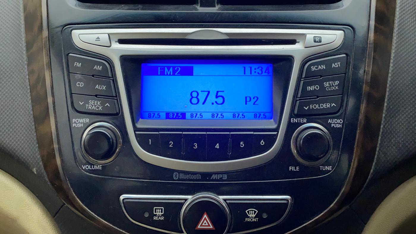 2014 Hyundai Verna FLUIDIC 1.6 VTVT SX AT, Petrol, Automatic, 27,180 km, Infotainment System