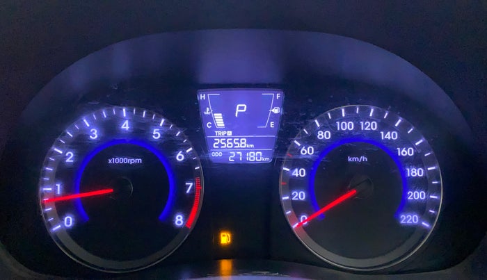 2014 Hyundai Verna FLUIDIC 1.6 VTVT SX AT, Petrol, Automatic, 27,180 km, Odometer Image