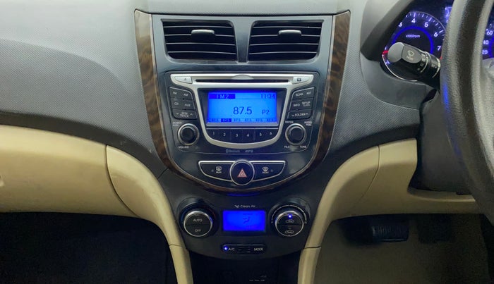 2014 Hyundai Verna FLUIDIC 1.6 VTVT SX AT, Petrol, Automatic, 27,180 km, Air Conditioner