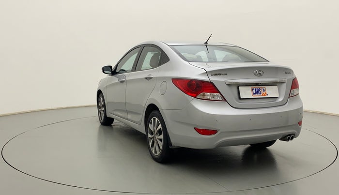 2014 Hyundai Verna FLUIDIC 1.6 VTVT SX AT, Petrol, Automatic, 27,180 km, Left Back Diagonal
