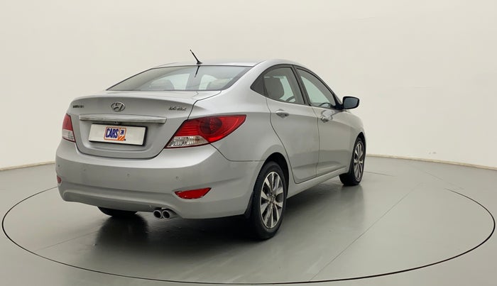 2014 Hyundai Verna FLUIDIC 1.6 VTVT SX AT, Petrol, Automatic, 27,180 km, Right Back Diagonal