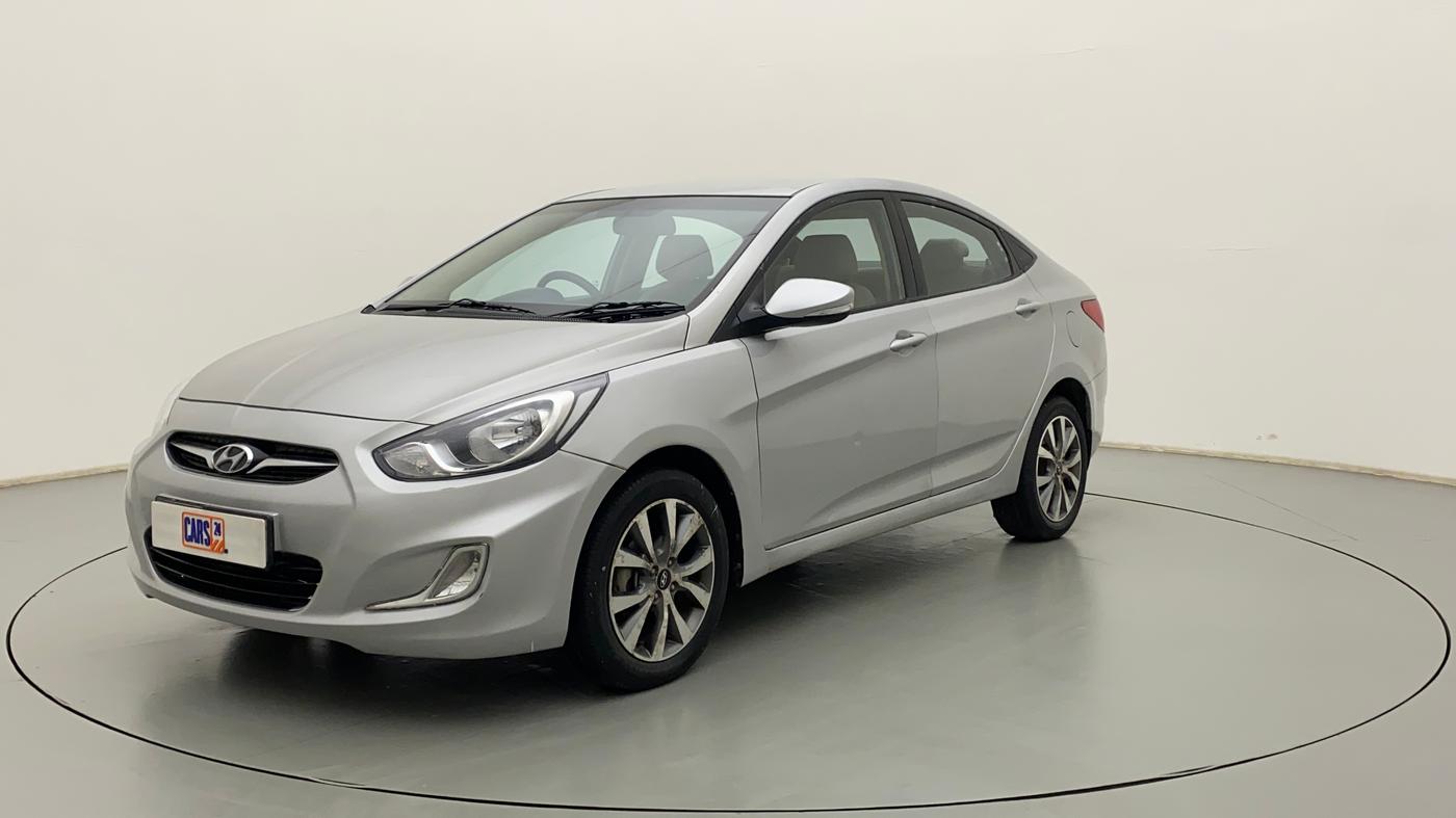 2014 Hyundai Verna FLUIDIC 1.6 VTVT SX AT, Petrol, Automatic, 27,180 km, Left Front Diagonal