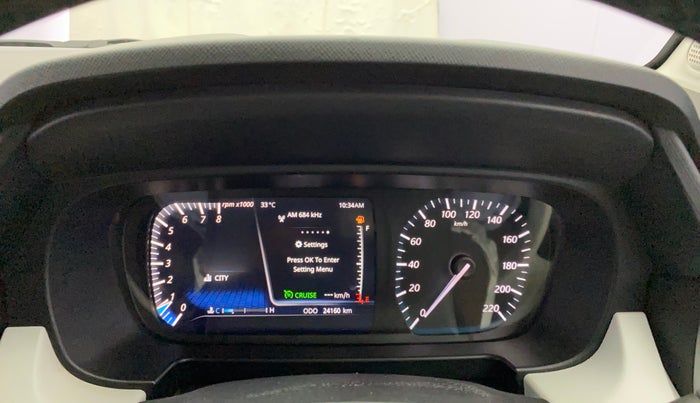 2021 Tata PUNCH CREATIVE  MT, Petrol, Manual, 24,144 km, Odometer Image