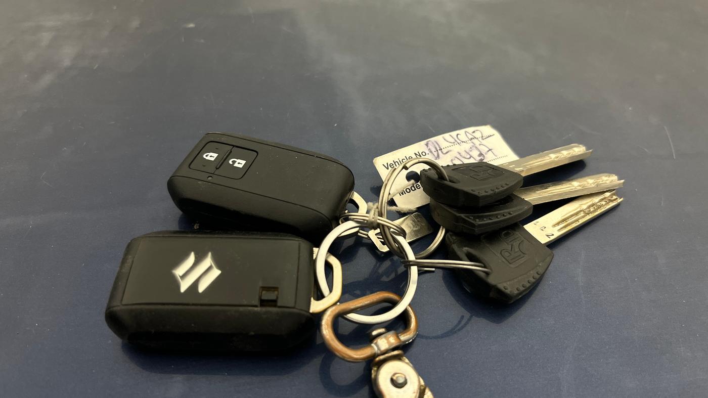 2019 Maruti Baleno ZETA PETROL 1.2, Petrol, Manual, 63,301 km, Key Close Up