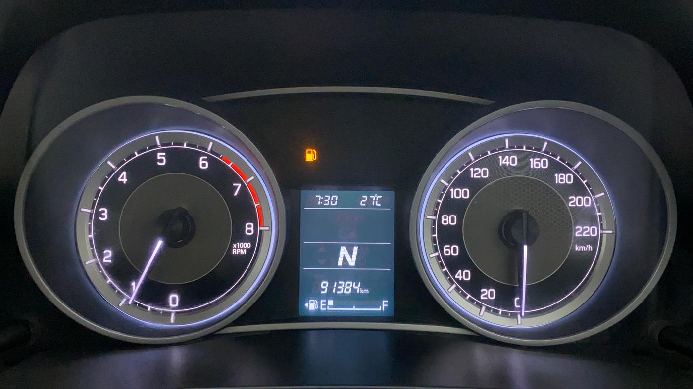 2017 Maruti Dzire VXI AMT, Petrol, Automatic, 91,529 km, Odometer Image