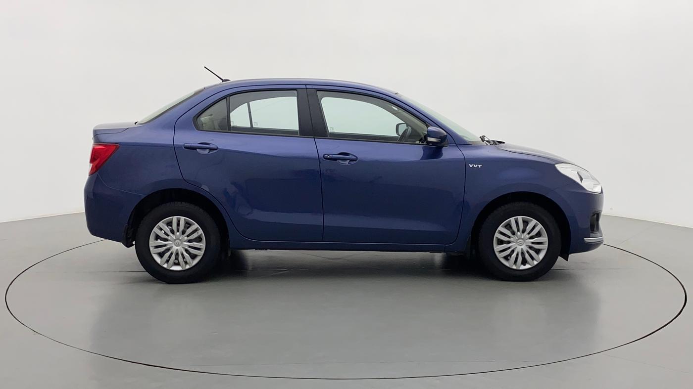 2017 Maruti Dzire VXI AMT, Petrol, Automatic, 91,529 km, Right Side