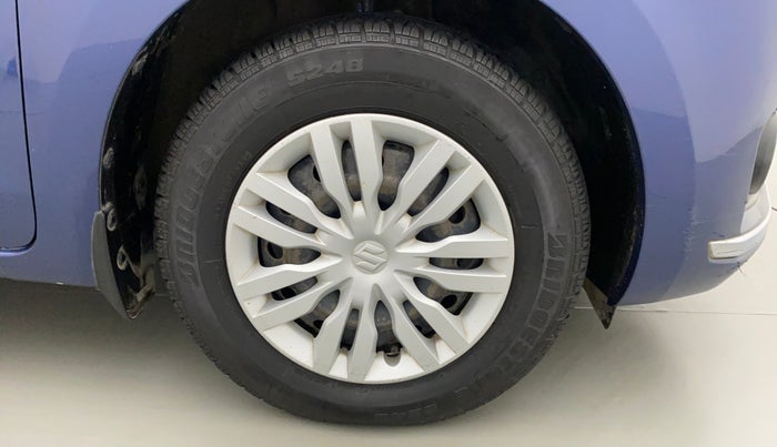 2017 Maruti Dzire VXI AMT, Petrol, Automatic, 91,529 km, Right Front Wheel