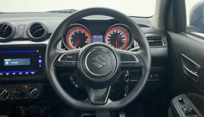 2022 Maruti Swift VXI AMT, Petrol, Automatic, 2,674 km, Steering Wheel Close Up