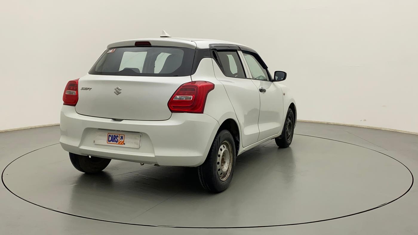 2019 Maruti Swift LXI, CNG, Manual, 43,390 km, Right Back Diagonal