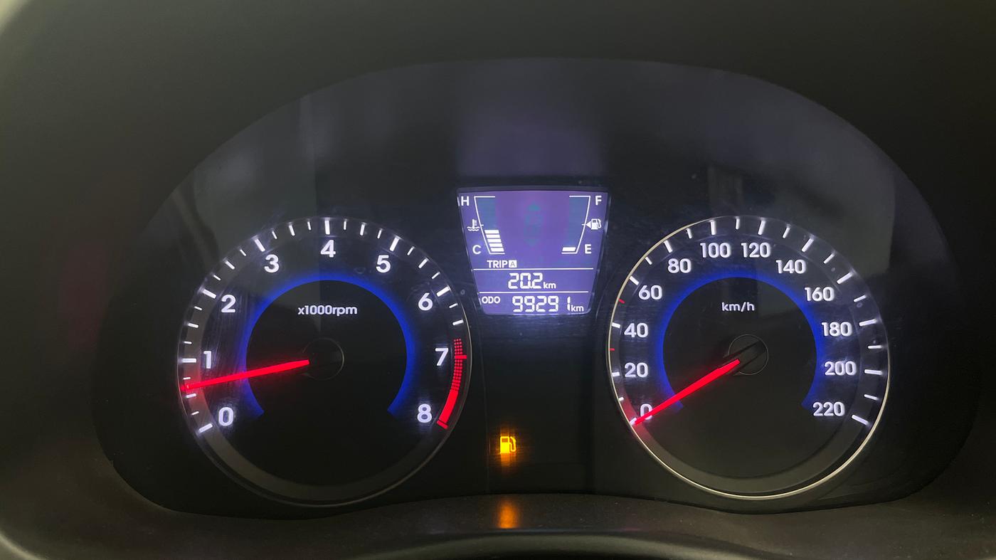 2016 Hyundai Verna 1.6 VTVT SX, Petrol, Manual, 99,271 km, Odometer Image