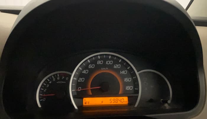 2016 Maruti Wagon R 1.0 VXI, Petrol, Manual, 59,832 km, Odometer Image