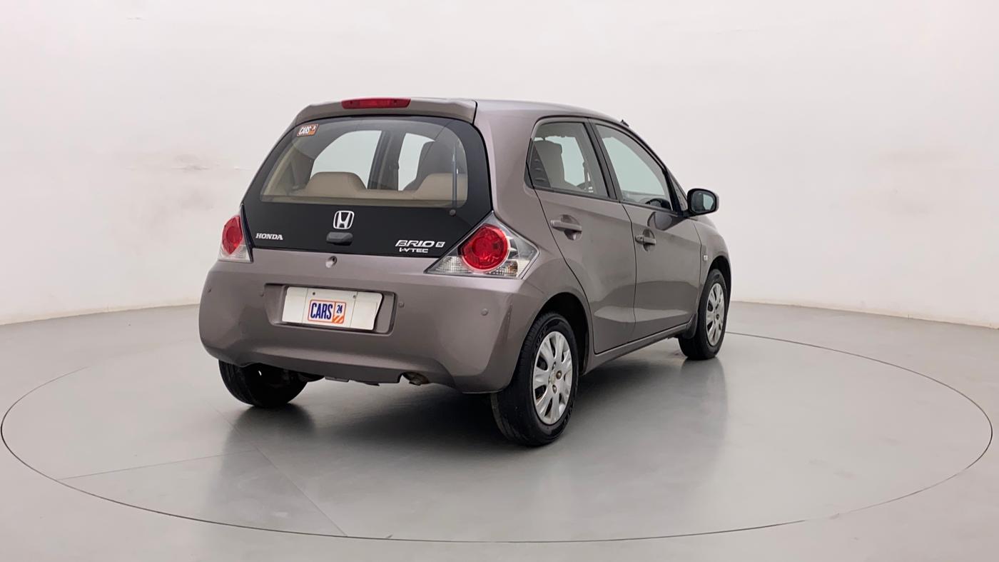 2013 Honda Brio S MT, Petrol, Manual, 31,104 km, Right Back Diagonal