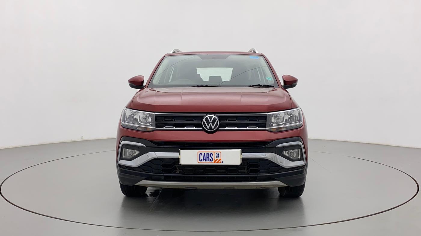 2022 Volkswagen TAIGUN HIGHLINE 1.0 TSI AT, Petrol, Automatic, 14,742 km, Front