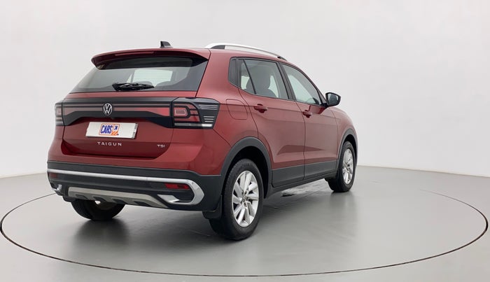2022 Volkswagen TAIGUN HIGHLINE 1.0 TSI AT, Petrol, Automatic, 14,742 km, Right Back Diagonal