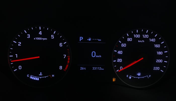 2019 Hyundai Elite i20 ASTA (O) CVT, Petrol, Automatic, 33,108 km, Odometer Image