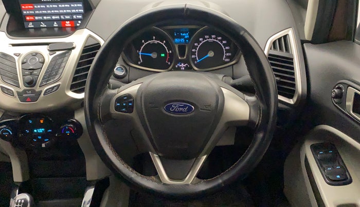 2017 Ford Ecosport TITANIUM 1.5L DIESEL, Diesel, Manual, 63,788 km, Steering Wheel Close Up