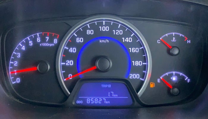 2015 Hyundai Grand i10 SPORTZ 1.2 KAPPA VTVT, Petrol, Manual, 85,922 km, Odometer Image