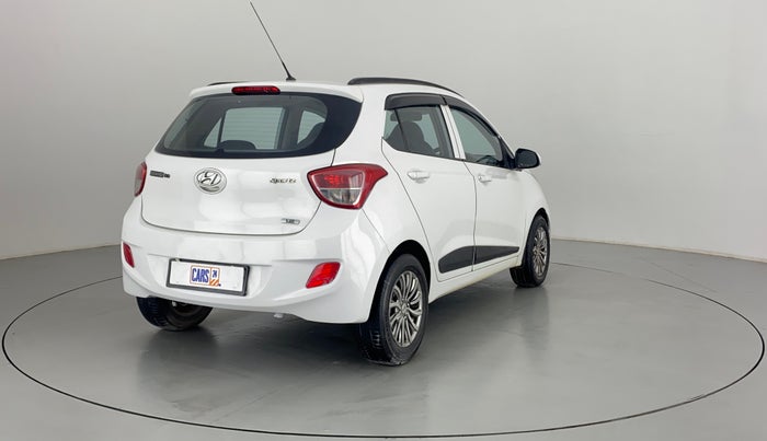 2015 Hyundai Grand i10 SPORTZ 1.2 KAPPA VTVT, Petrol, Manual, 85,922 km, Right Back Diagonal