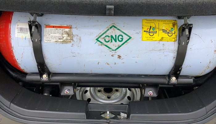 2016 Maruti Wagon R 1.0 LXI CNG, CNG, Manual, 68,605 km, Boot Inside