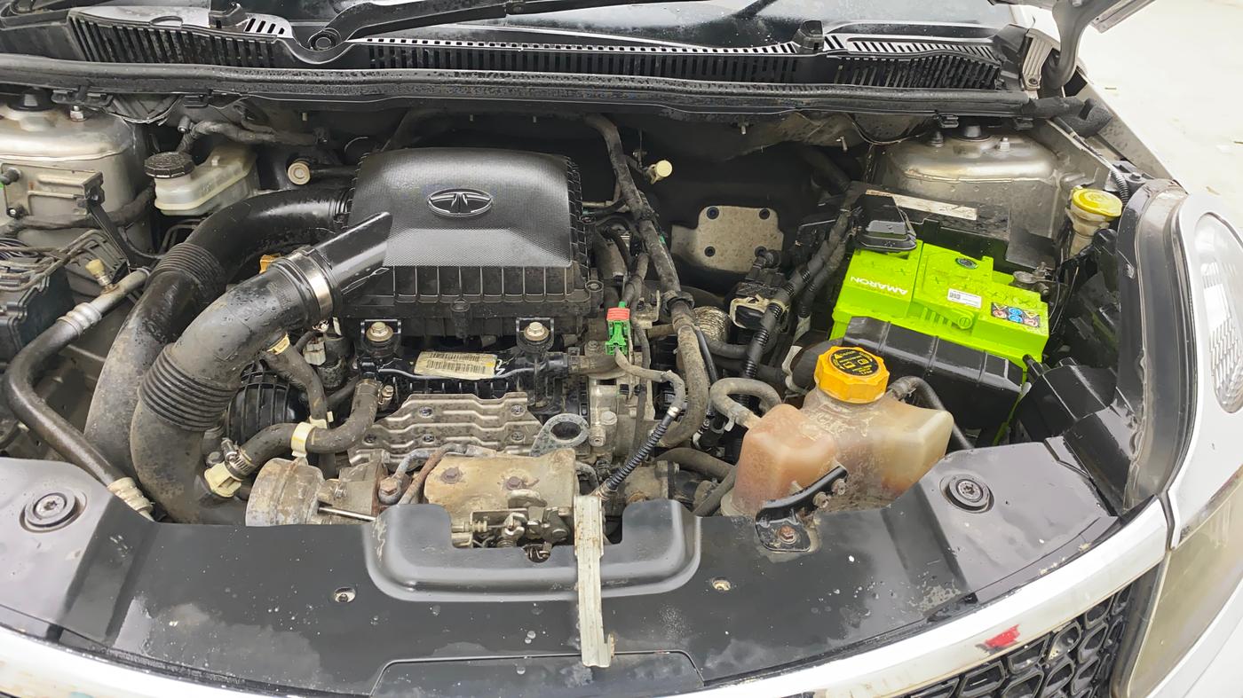 2019 Tata NEXON XMA PETROL, Petrol, Automatic, 43,438 km, Engine View - Left