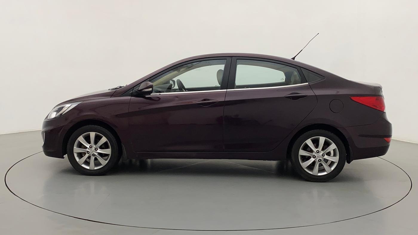 2012 Hyundai Verna FLUIDIC 1.6 VTVT SX, CNG, Manual, 64,399 km, Left Side