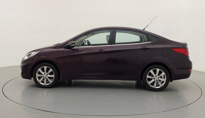 2012 Hyundai Verna FLUIDIC 1.6 VTVT SX, CNG, Manual, 64,399 km, Left Side