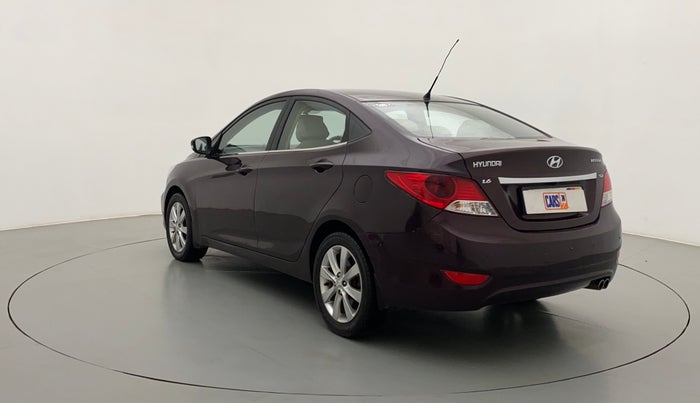 2012 Hyundai Verna FLUIDIC 1.6 VTVT SX, CNG, Manual, 64,399 km, Left Back Diagonal
