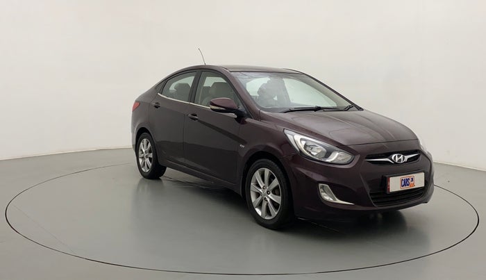 2012 Hyundai Verna FLUIDIC 1.6 VTVT SX, CNG, Manual, 64,399 km, Right Front Diagonal