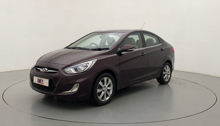 2012 Hyundai Verna FLUIDIC 1.6 VTVT SX, CNG, Manual, 64,399 km, Left Front Diagonal