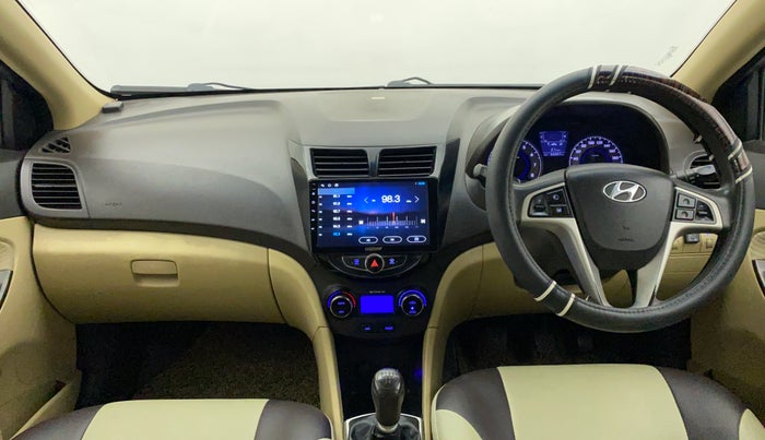 2012 Hyundai Verna FLUIDIC 1.6 VTVT SX, CNG, Manual, 64,399 km, Dashboard