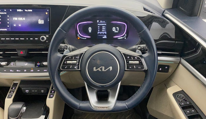 2022 KIA CARENS LUXURY PLUS 1.5 DIESEL AT 7 STR, Diesel, Automatic, 38,559 km, Steering Wheel Close Up