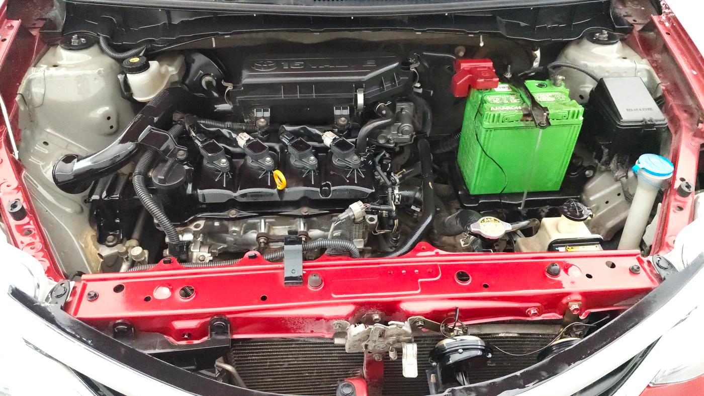 2013 Toyota Etios Liva G, Petrol, Manual, 45,754 km, Engine View
