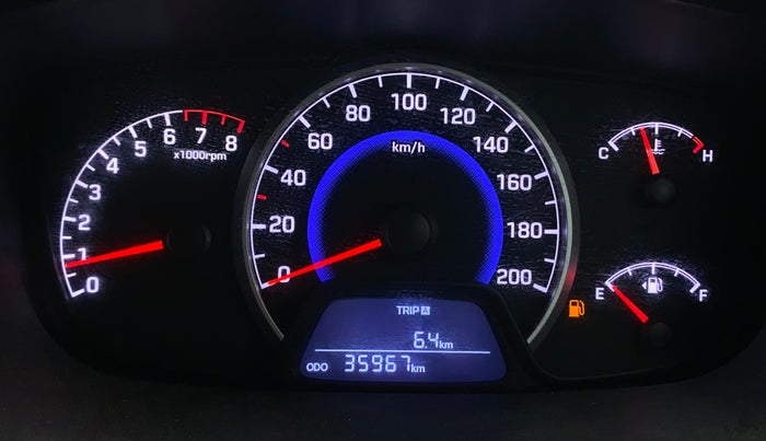 2020 Hyundai Grand i10 MAGNA 1.2 KAPPA VTVT, Petrol, Manual, 35,963 km, Odometer Image