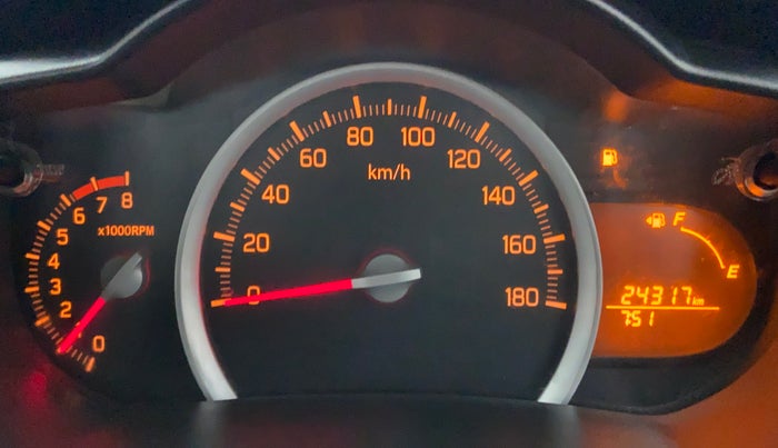 2014 Maruti Celerio ZXI OPT, Petrol, Manual, 24,317 km, Odometer View