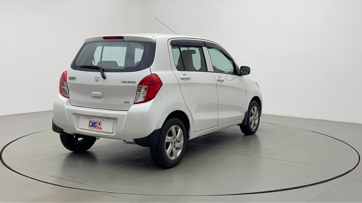 2014 Maruti Celerio ZXI OPT, Petrol, Manual, 24,317 km, Right Back Diagonal (45- Degree) View