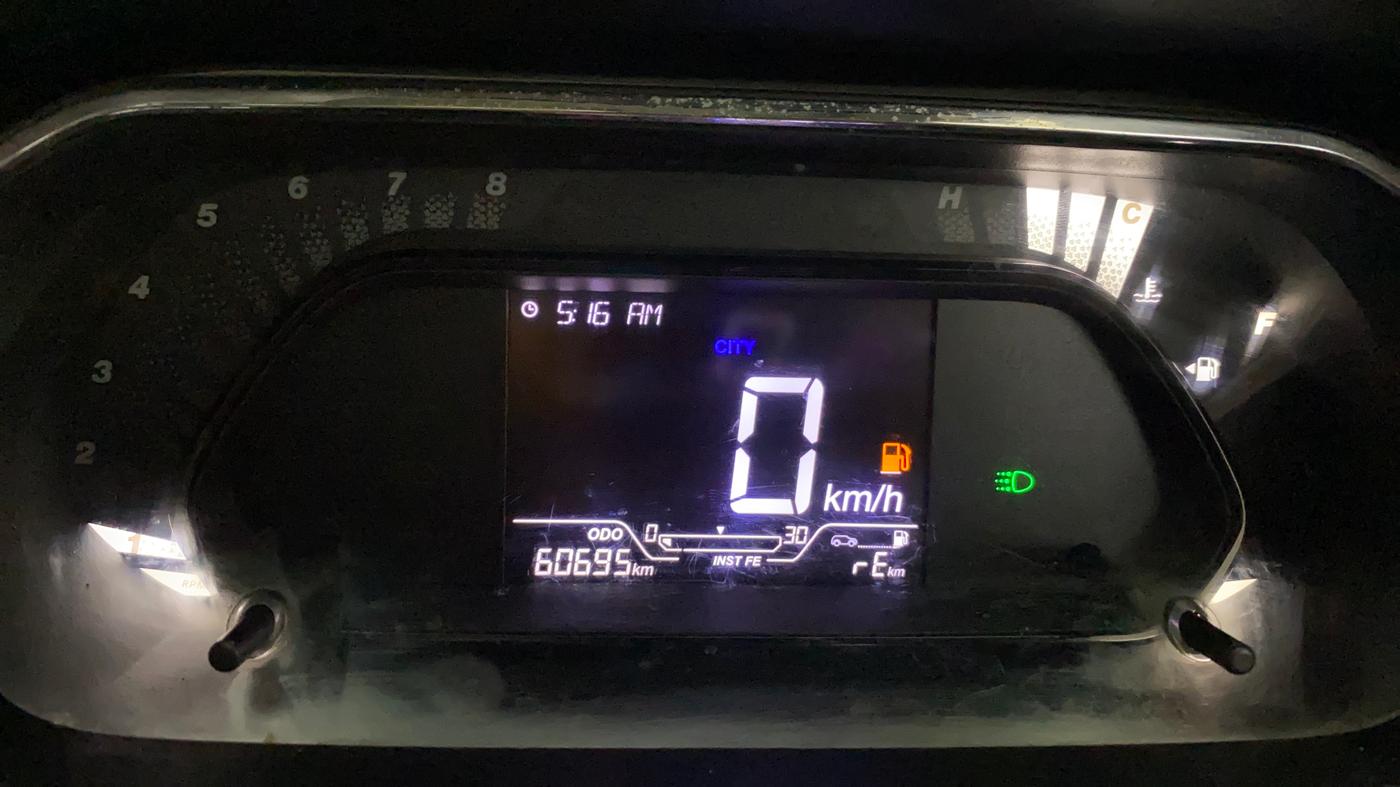 2020 Tata NEXON XM SUNROOF PETROL, Petrol, Manual, 60,788 km, Odometer Image