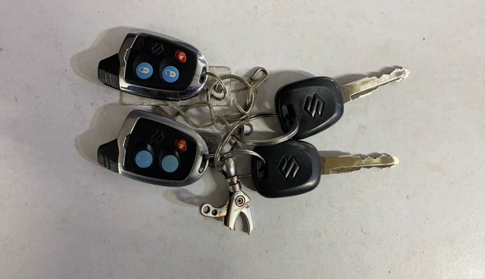 2020 Maruti New Wagon-R LXI CNG (O) 1.0, CNG, Manual, 75,109 km, Key Close Up