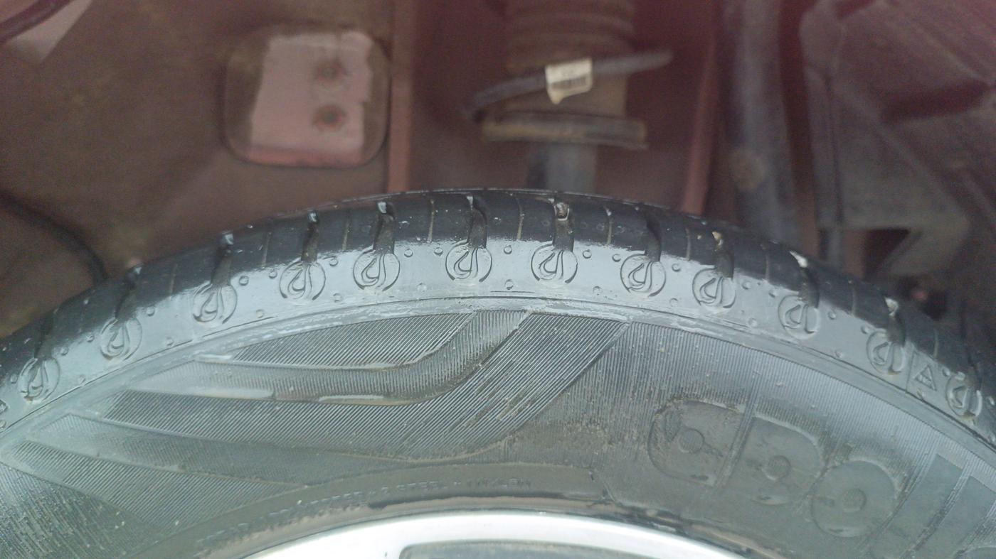 2021 Tata Tiago XZA PETROL, Petrol, Automatic, 34,646 km, Left Rear Tyre Tread